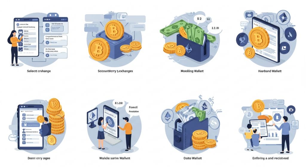 Step-by-step guides on how to start with crypto, use exchanges, manage wallets, and stay safe.